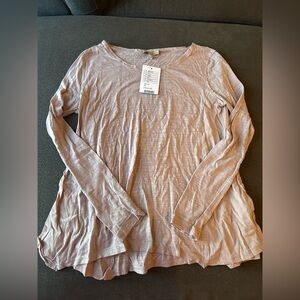 Anthropologie - NWT Blush Long Sleeve Top